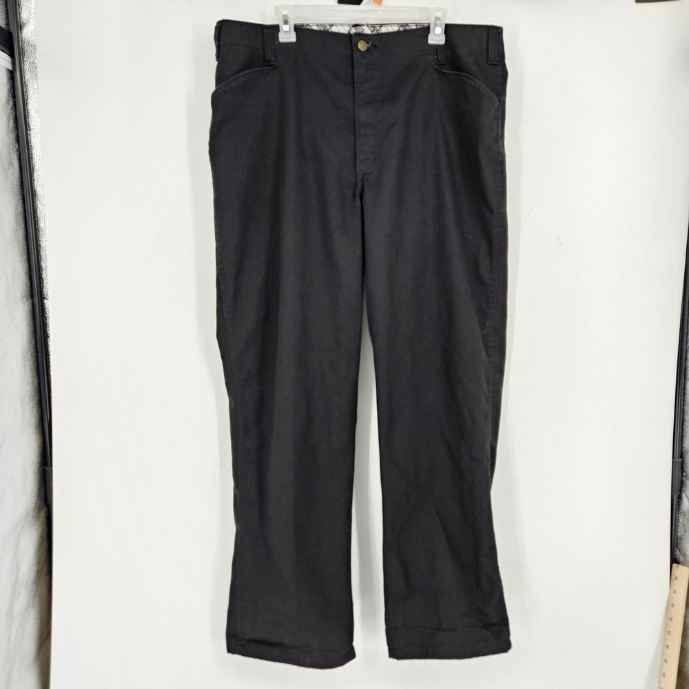 Ben Davis Pants Mens 40 Original 694 Workwear Baggy Outdoors Black Casual